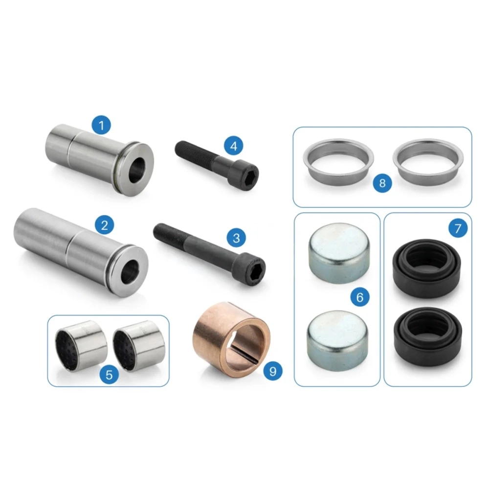 Caliper Pin And Bushing Repair Kit Meritor