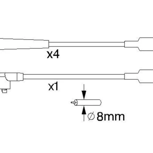 Ignition Cable Kit (Ignition System)