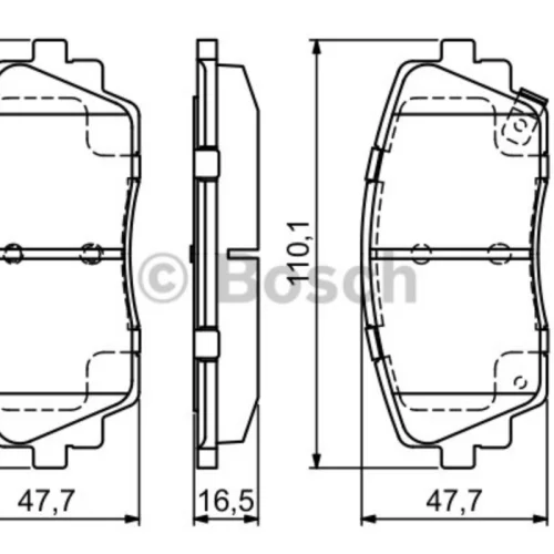 Brake Pad Set, disc brake (Braking System)