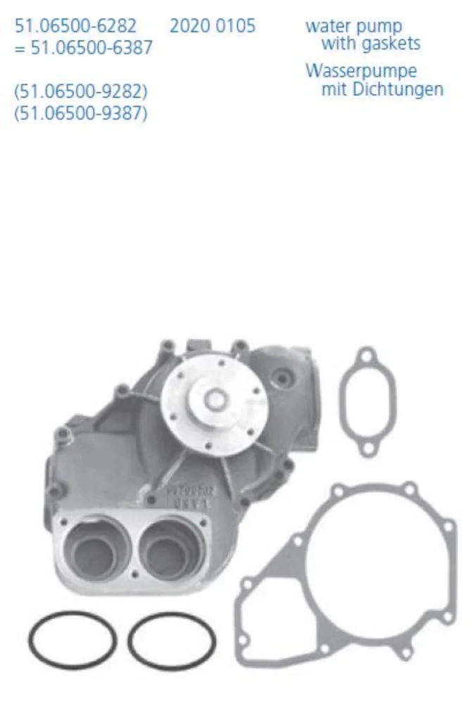 Water Pump Wide 3031, 2631,  26.280 , 26.281