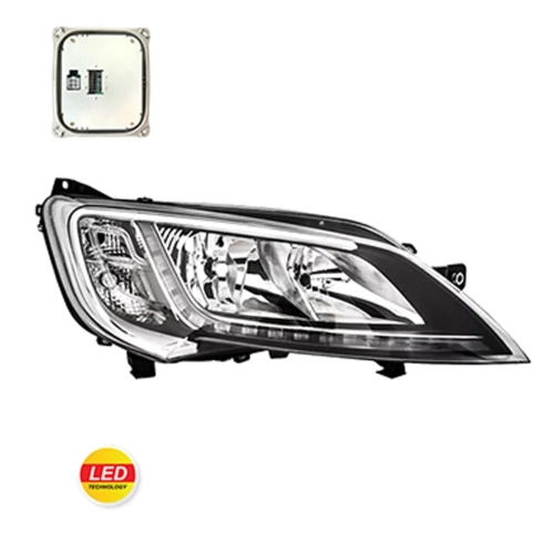 Far Sağ (Led) Motorlu (Ballast Dahil) – Jumper Iıı / Ducato Iıı / Boxer Iıı Krom Çerçeveli