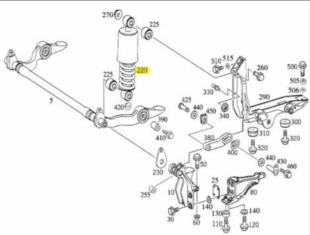 SHOCK ABSORBER,CABIN