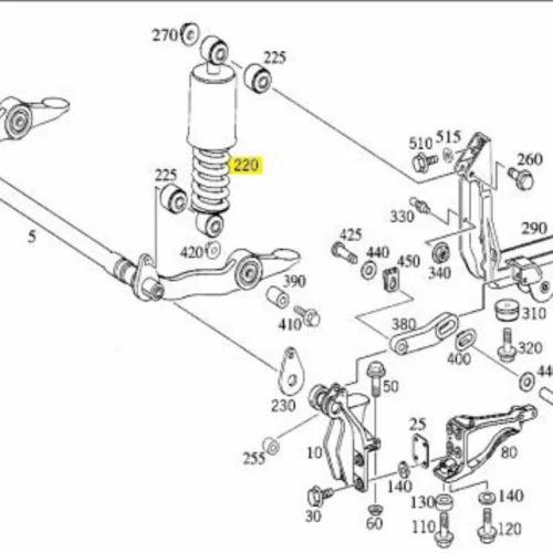 SHOCK ABSORBER,CABIN