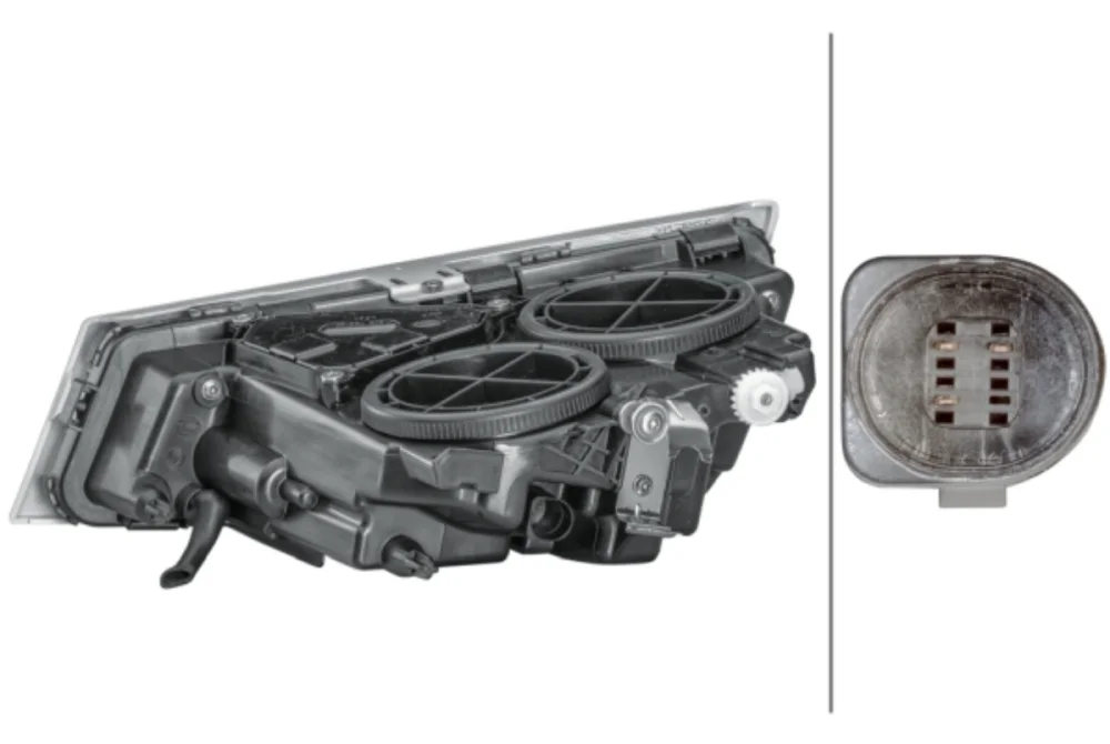 Sis farı Volvo FH-FM V3 (Statik Köşe Lambalı, Çiftli, Sağ)