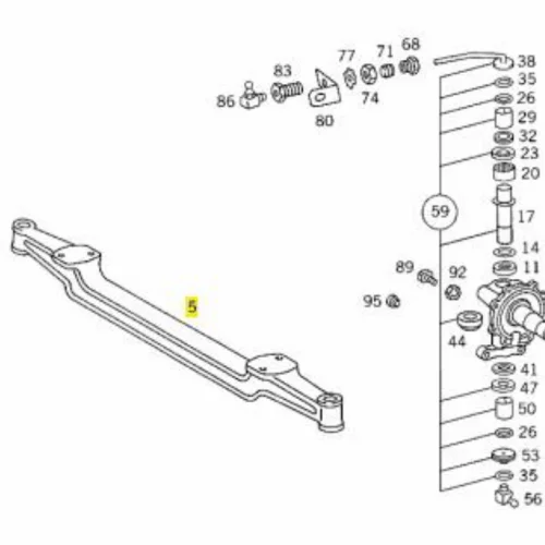 AXLE BEAM