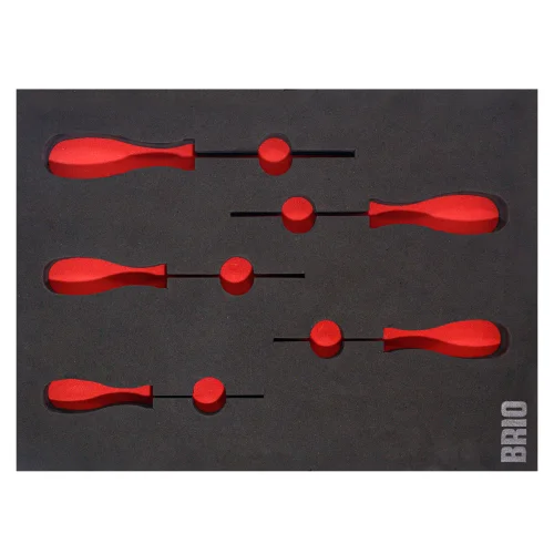 Tornavida Seti Torx 5 Parça T10-T30 B Line Sünger Yatak Boş
