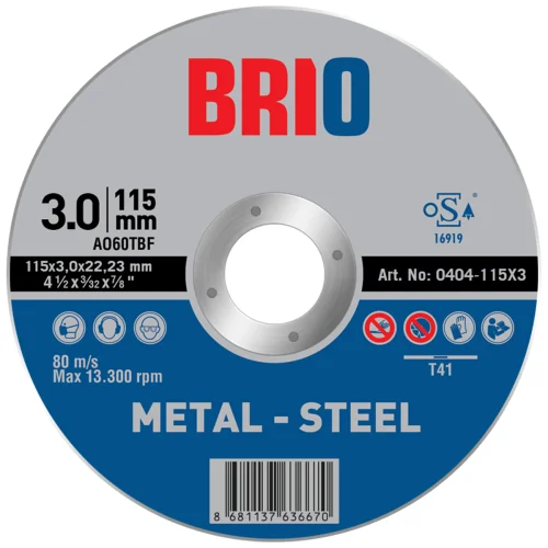 Cutting Disc 115X3 Metal