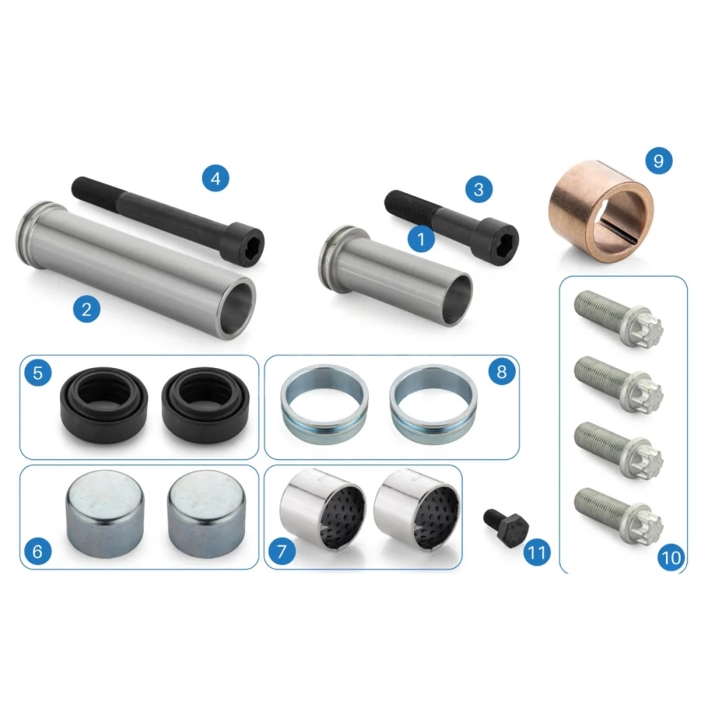 Caliper Guides And Bushes Repair Kit
