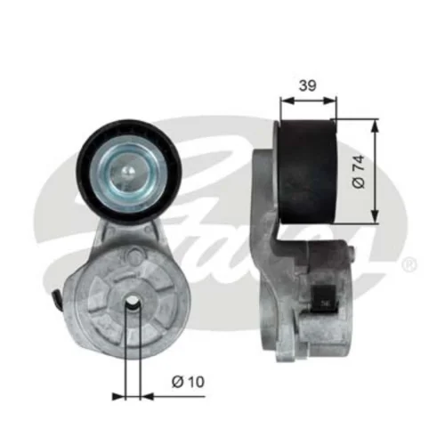Belt Tensioner, V-ribbed belt (Belt Drive)