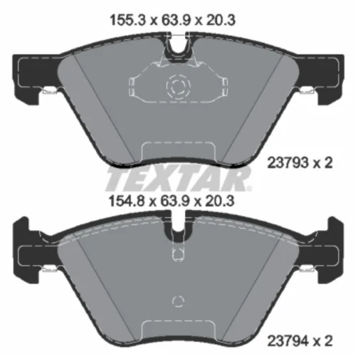 Brake Pad Set (w,Disc )