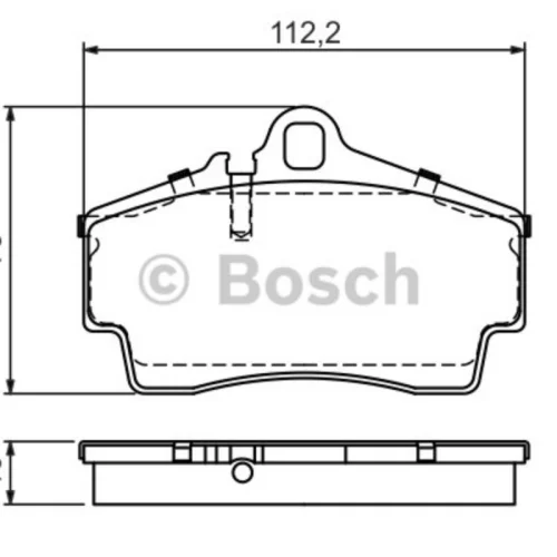 Brake Pad Set, disc brake (Braking System)
