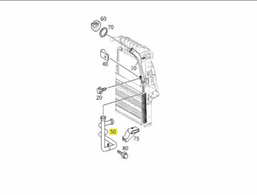 Oil Filling Pipe