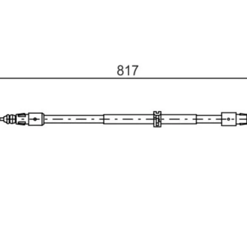 Cable, parking brake (Braking System)