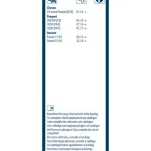 Arka Cam Silecegi - Plastik - [280 mm]