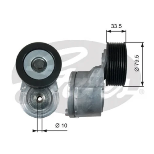 Kayış Gergisi Komple 457 E.M. (Kanallı)