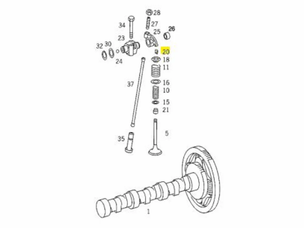 Supap Tırnağı E.M V6-V8