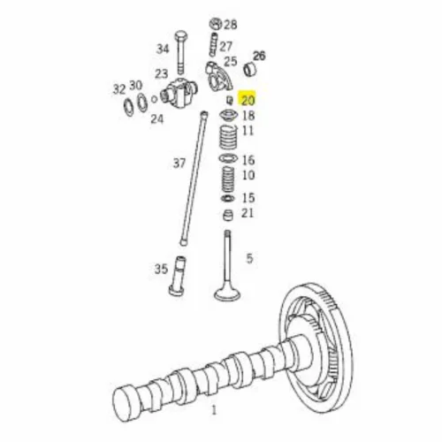 Supap Tırnağı E.M V6-V8