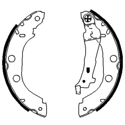 Brake Shoe Set (Braking System)