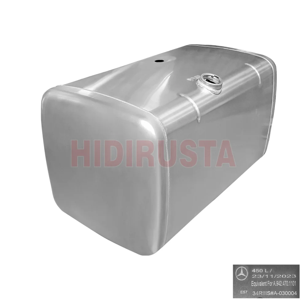 Yakıt Deposu 450 Lt Alüminyum Actros (Yük.700mm, En 700mm, Uz.1035mm)