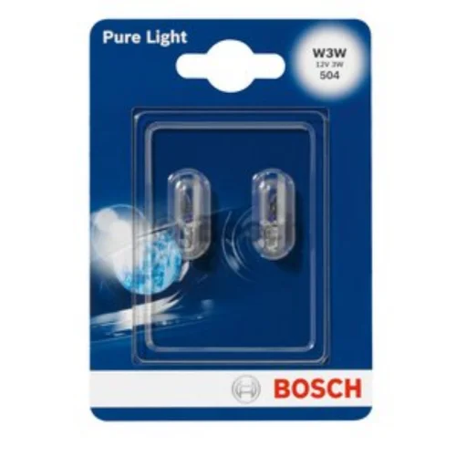 Ampul W3W 12V, 3W, W2,1x9,5d (Pure Light)
