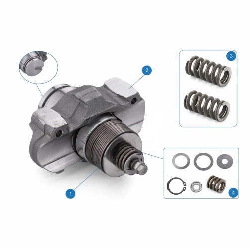 Caliper Adjusting Mechanism 115Mm (Assembled) - Slotted Wabco