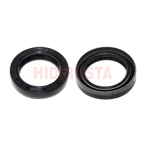 SEAL 25X35X7 SINGLE SPRING HALF RUBBER