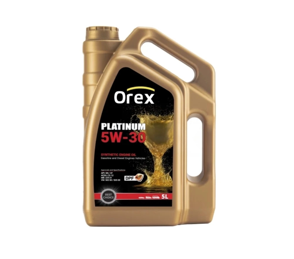 Platinum Engine Oil 5W-30 SN/CF DPF TAM SENTETIK 5 Lt (Koli 4 Adet) GTİP:2710.1981.0000