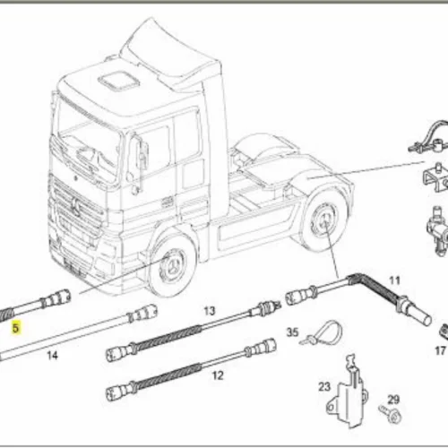 ABS Sensor front 4140,