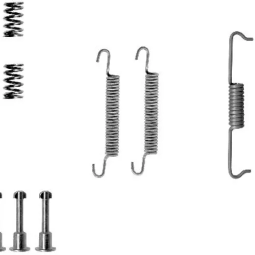 Accessory Kit, parking brake shoes (Braking System)