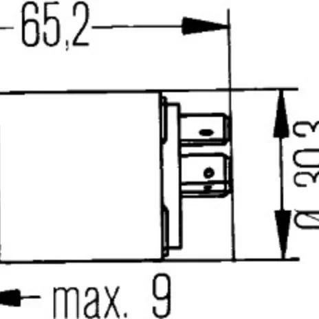 Ignition-/Starter Switch (Starter System, universal)