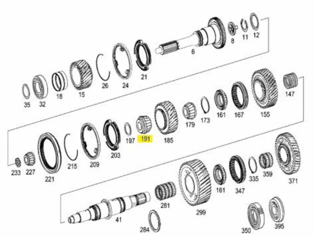 Trans Bearing ETA 1010-1008