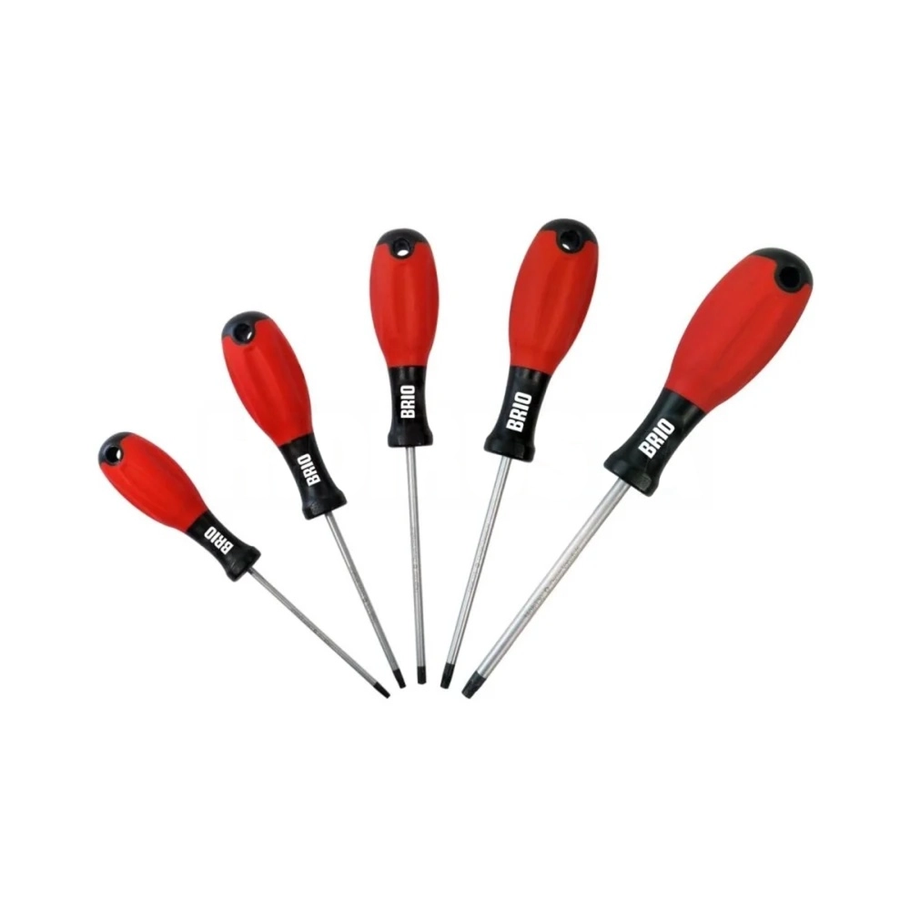5 Piece Torx Screwdriver Set T10-T30