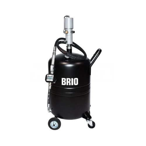 Mobile Oil Pump 80 L Wheel Air Fine Oil Pump + Digital Gun + 2 M Hose