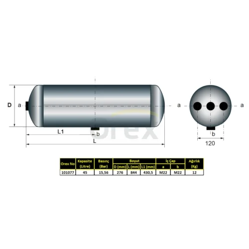 Air Tank, Compressed-Air System