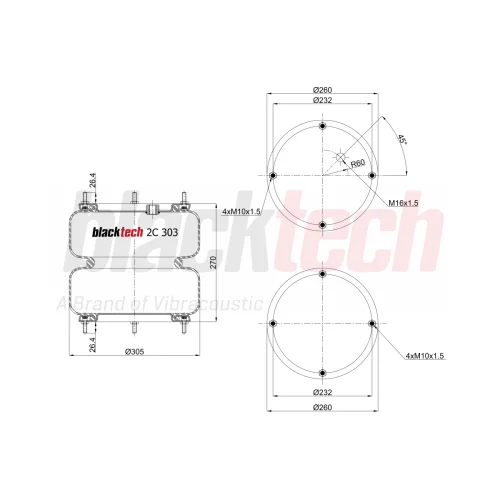 Air Springs With Two Layer Plate
