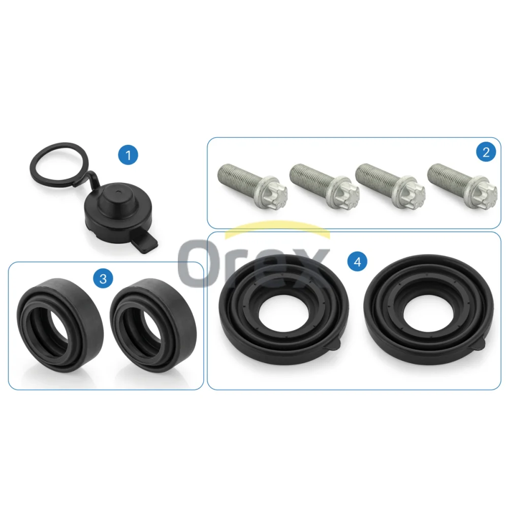 Caliper Shaft & Seal Repair Kit Meritor