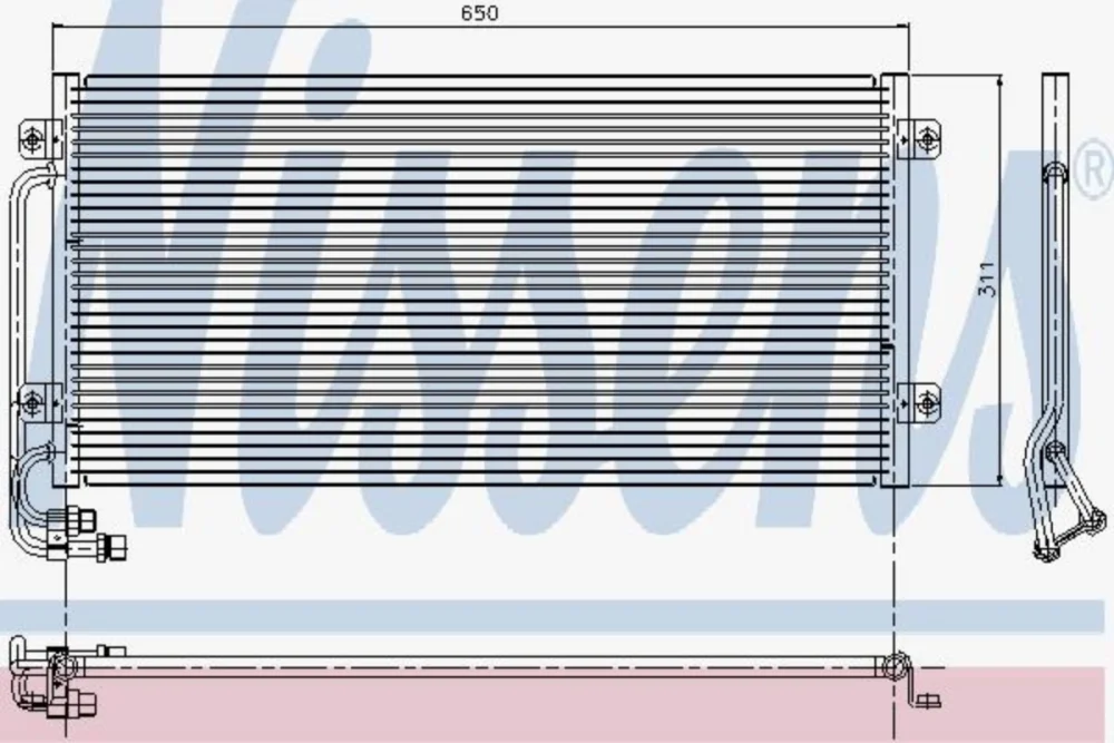 RADIATEUR CLIMATISEUR MAN F2000