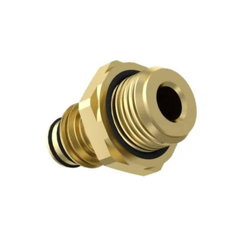 Düz Bağlantı Rakoru (Dişli, M16x1,5, Küçük)