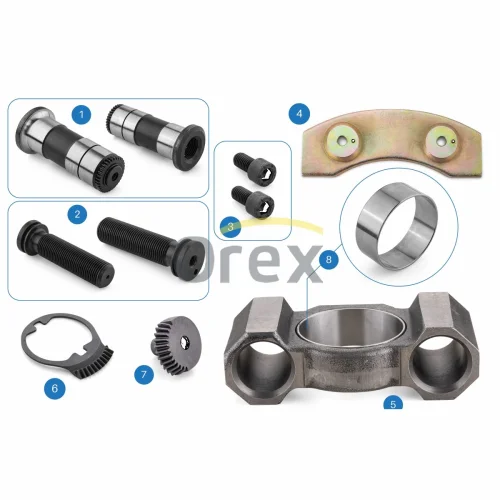 Caliper Adjuster & Carrier Plate Repair Kit (Right) Meritor