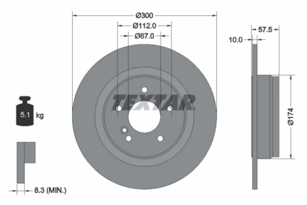 Brake Disc Rear