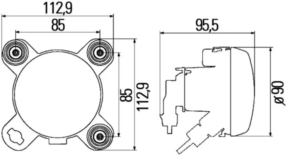 HEADLIGHT FRONT