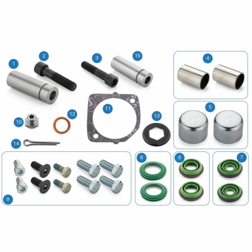 Caliper Pin and Bushing Set Meritor