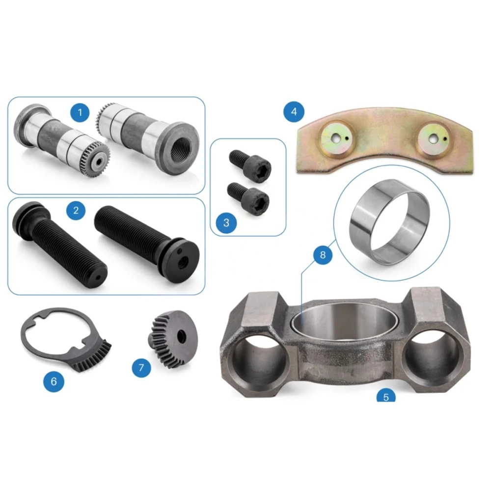Caliper Adjuster & Carrier Plate Repair Kit (Left) Meritor