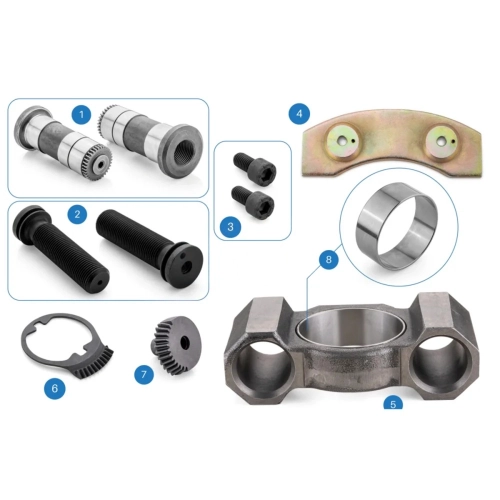 Caliper Adjuster & Carrier Plate Repair Kit (Left) Meritor