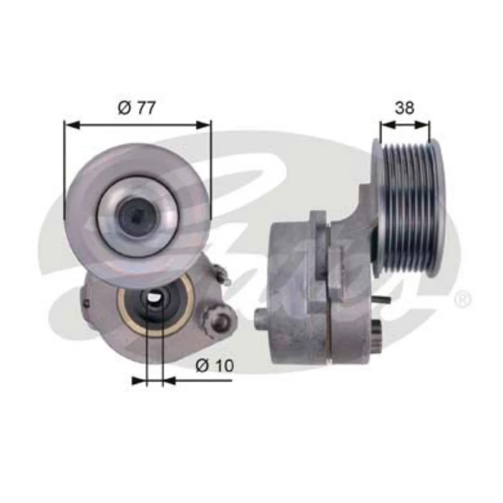 Kayış Gergisi Komple 457 Y.M.(Kasnağı Kanallı Tip)