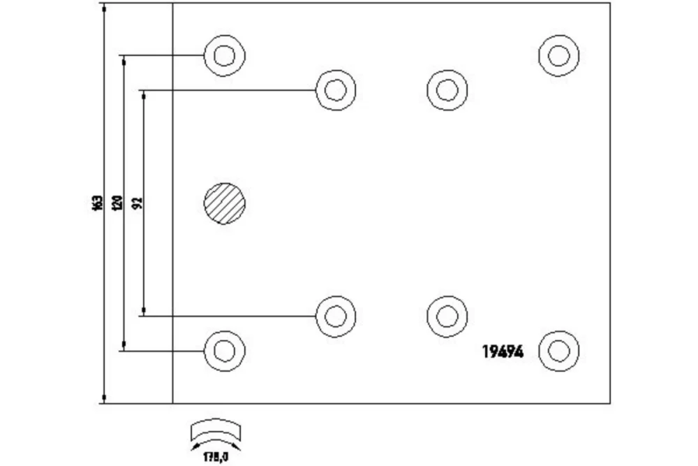 Brake Pad (Drum)