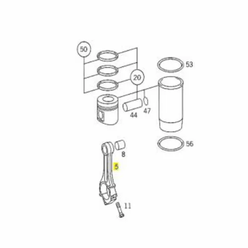 Piston Kolu 457 Euro 3
