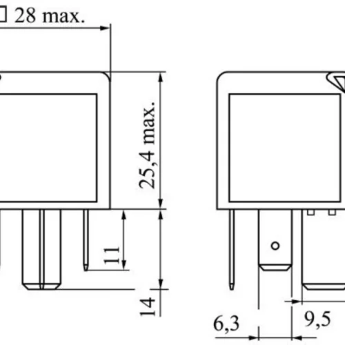 Relay, glow plug system (Glow Ignition System)