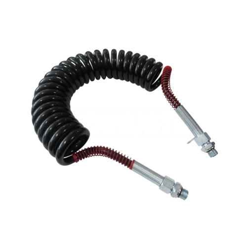 Air Spiral Hose Pu 8X12-5M Black-Red