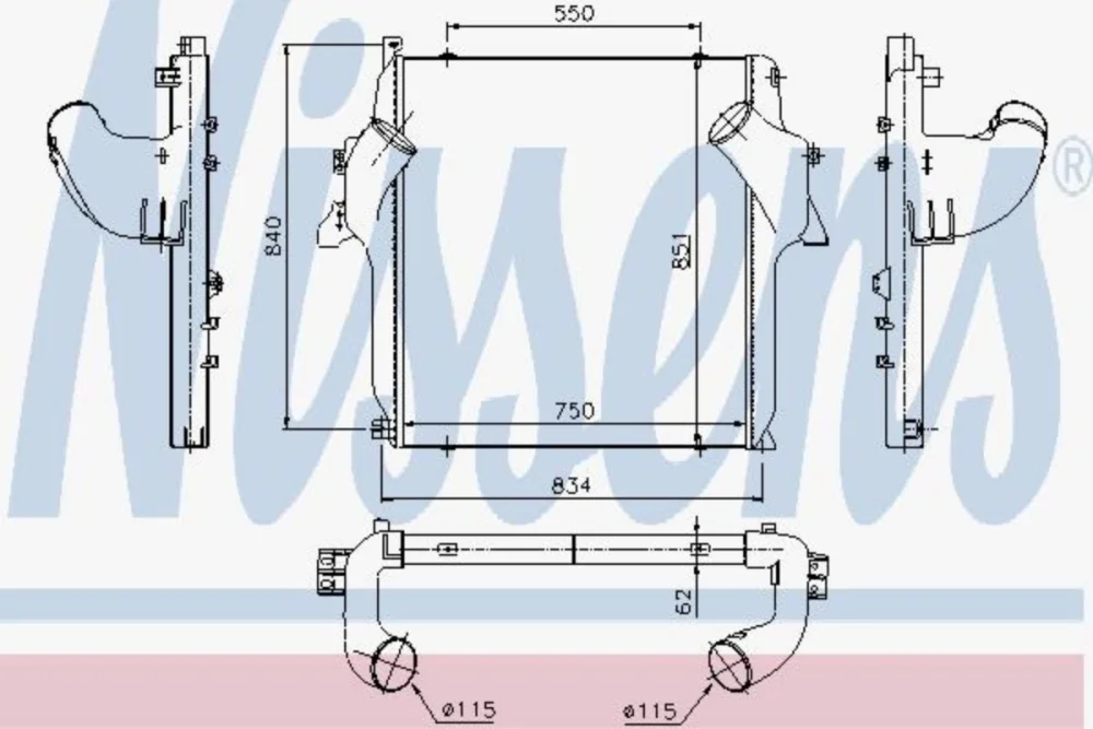 Intercooler Radiator Act.2204234